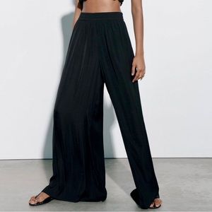 Zara Flowy Wide Leg Pants